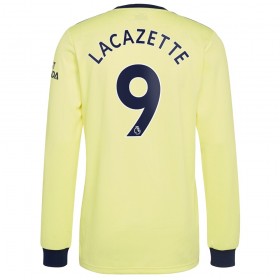 Camisetas Arsenal Alexandre Lacazette 9 Segunda Equipacion 2021/2022 Manga Larga